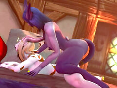 World of warcraft futanari, warcraft futa, futa draenei