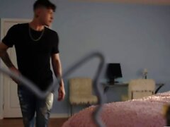 Slutty TS stepmother lets her perv stepson bareback her ass