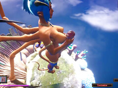 Abduction, cartoon futa streetfighter