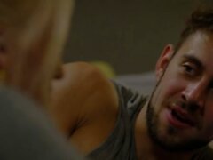 Blonde ts Izzy Colle deepthroat blowjob