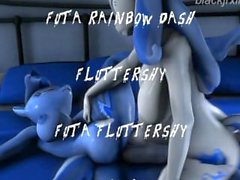 MLP Futa ponies HD BlackjrXIII (Experimental "credits" of NightmareXXX)