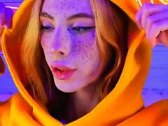 Sweet Redhead SheBoy with Small Dick Webcam Show