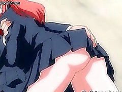 Redhead anime shemale cumming