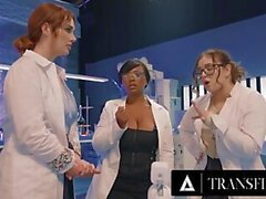 TRANSFIXED - DOLLS Siri Dahl Joins Trans Orgy With Khloe Kay, Eva Maxim, & Zariah Aura! GROU