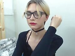Rachelarcher - Russian Crossdresser Anal Fingering Play