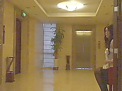Audrey crossdressing walk in hotel